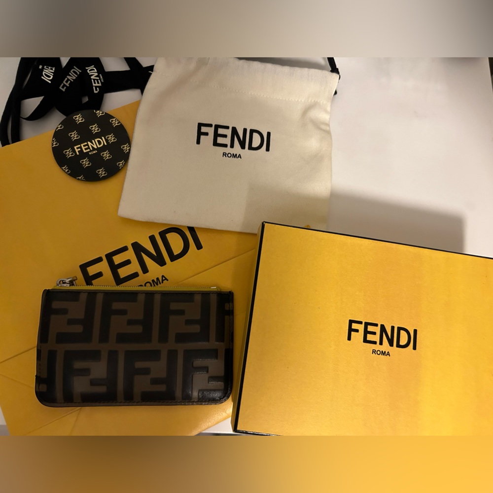 F is Fendi Key Case Pouch